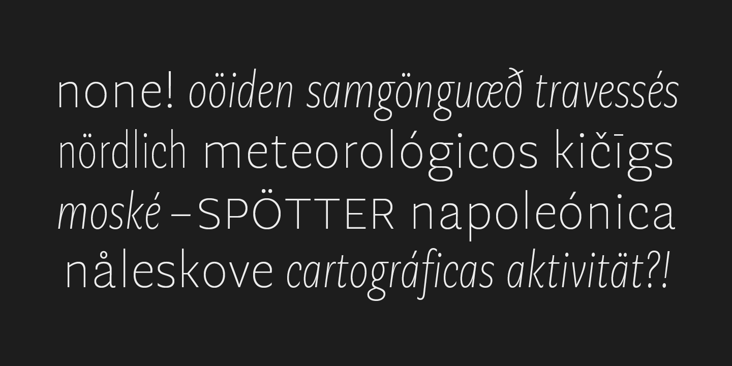 Geller Sans Cn